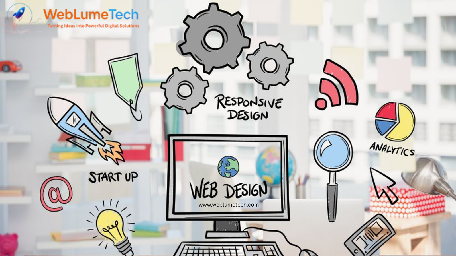 Website Design Company in Noida | WebLumeTech – Web Development & Business Services