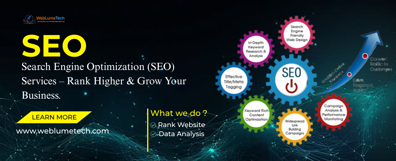 Professional Website Design Company  - WebLumeTech